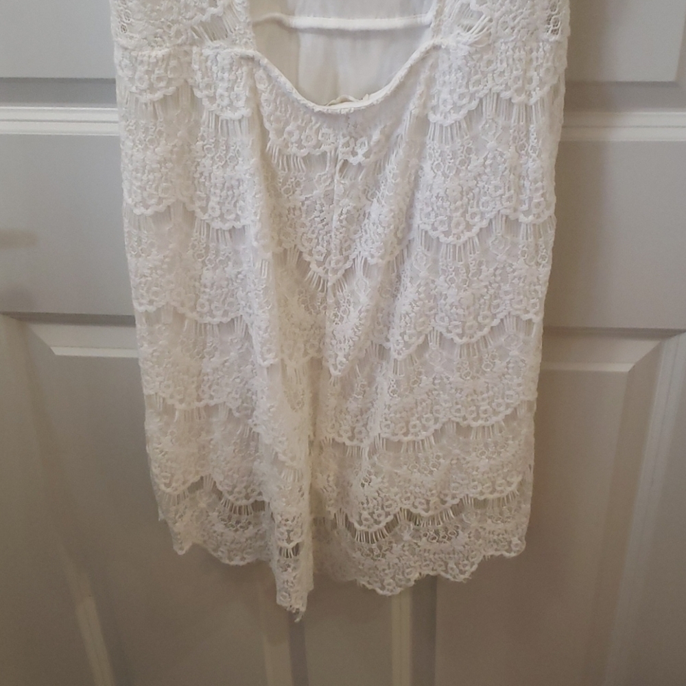 Free People Intimately white lace dress - Picture 7 of 16
